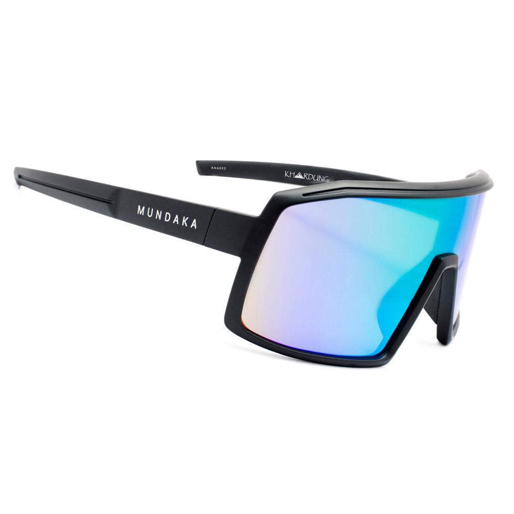 Mundaka Optic - Khardung Matte Black Green Green Revo - Sunglasses