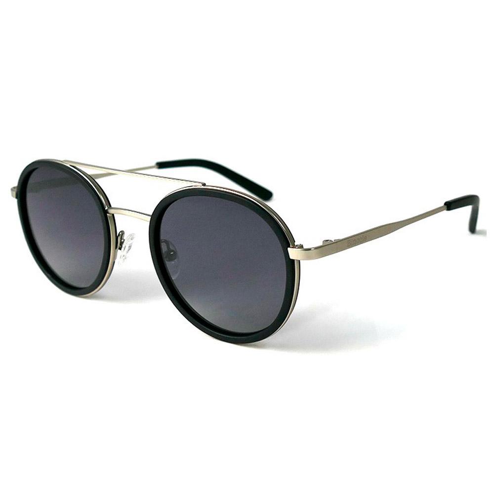 Binocle Eyewear - Arizona Silver Black Grey Polarized - Sunglasses