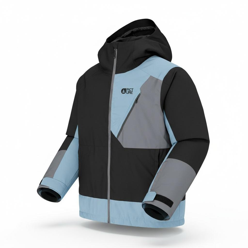 Picture - Nitric Stonewash - S - Funktionsjacke - Größe S - Schwarz - Herren - Glisshop.de