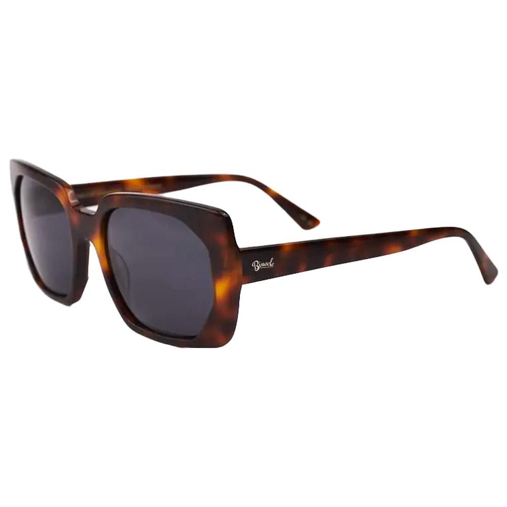 Binocle Eyewear - Petra Shiny Tortoise Gradient Grey Polarized - Sunglasses