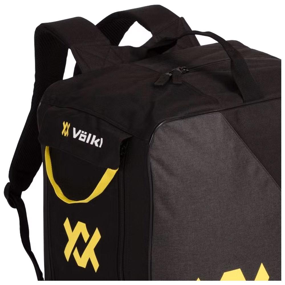Volkl Boot bag Classic Boot Helmet Backpack Black Grey Yellow Winter 2025 Glisshop