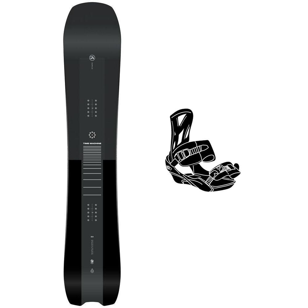 Amplid - Snowboard set Time Machine + bindings - Snowboard