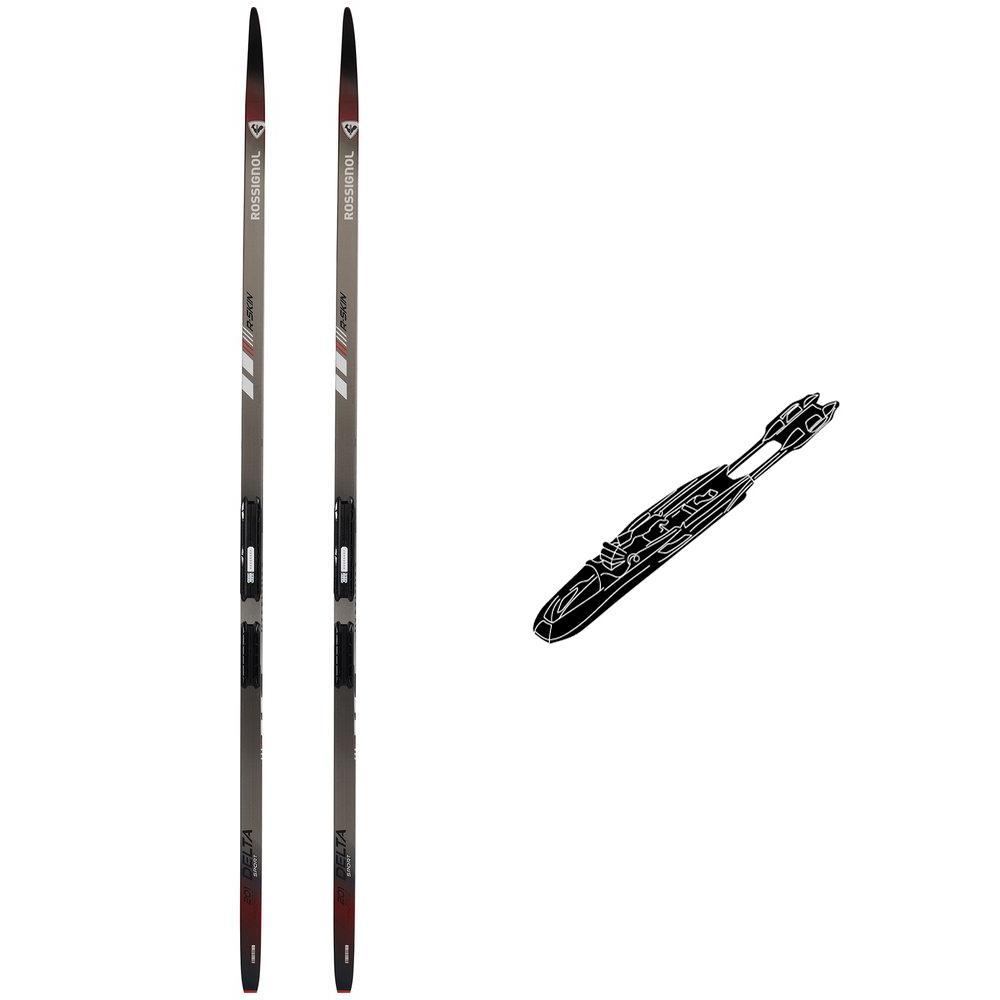 Rossignol - Pack Nordic Ski Delta Sport R-Skin - 189 + R-Classic - Nordic Ski