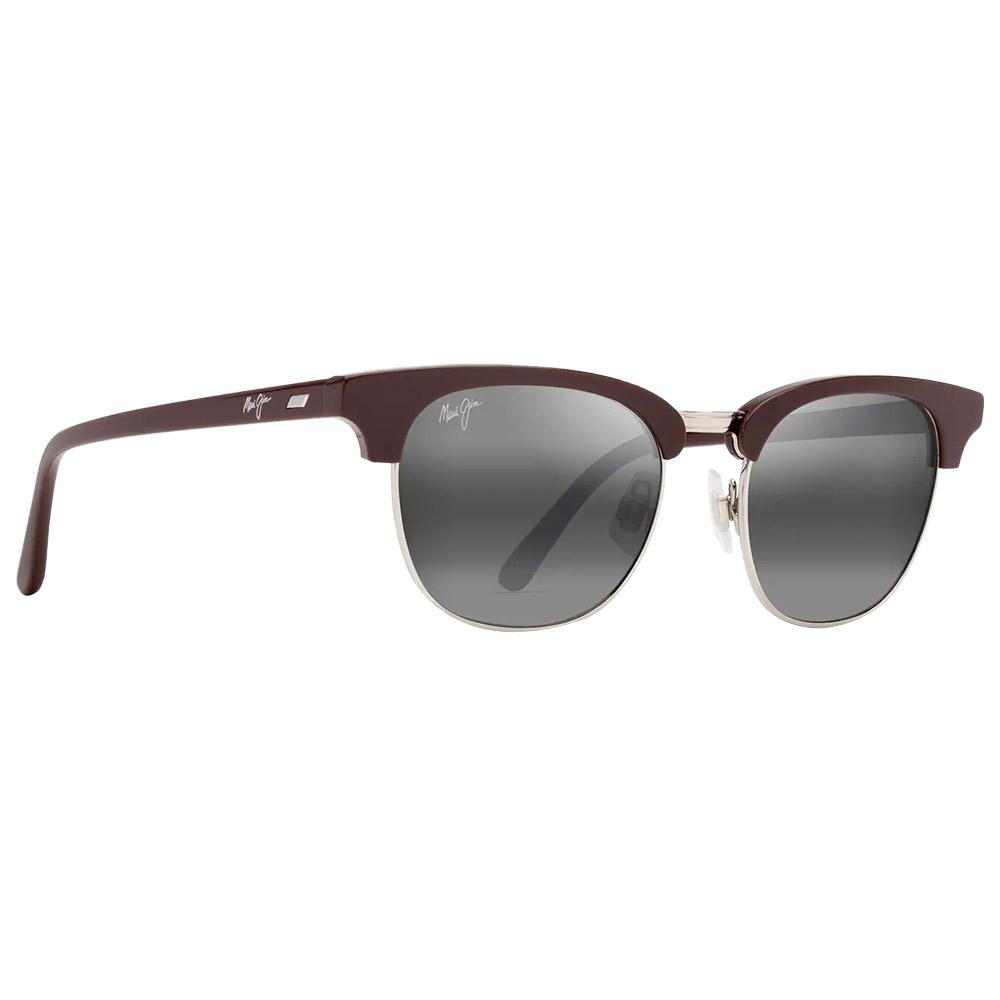 Maui Jim - Holomua Shiny Solid Brown Neutral Grey Mineral Superthin - Sunglasses