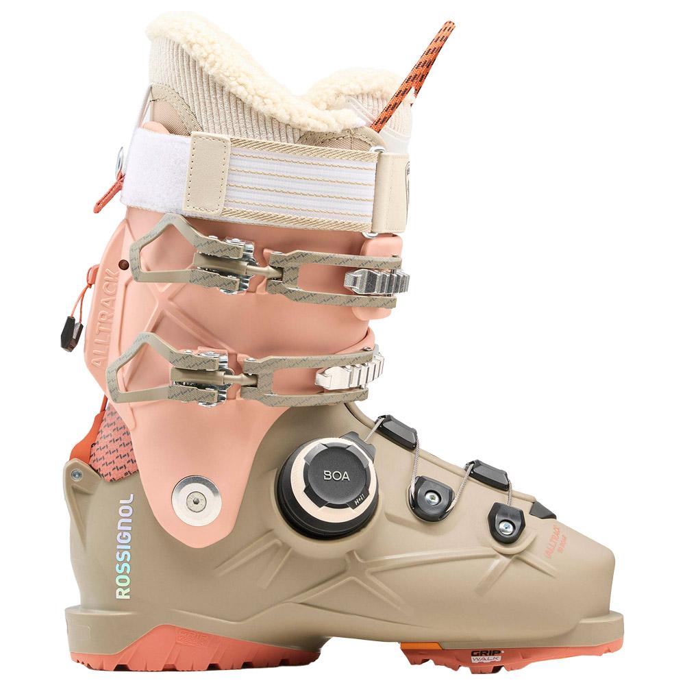 Rossignol - Alltrack 90 W Boa Gw Khaki Peach - 27-27.5 - Skischuh - Größe 27-27.5 - Braun - Damen - Glisshop.de