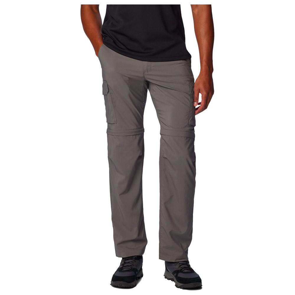 Columbia - Silver Ridge Utility Convertib Pant Grey - 34 - Hiking pants