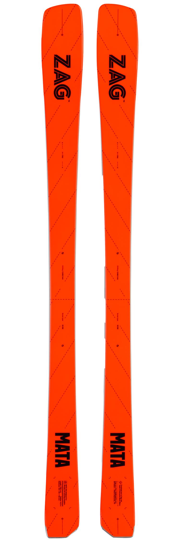Zag - Pack Ski Mata Red - 167 + Attack Lyt 11 Gw Br.95 Solid Black - Ski