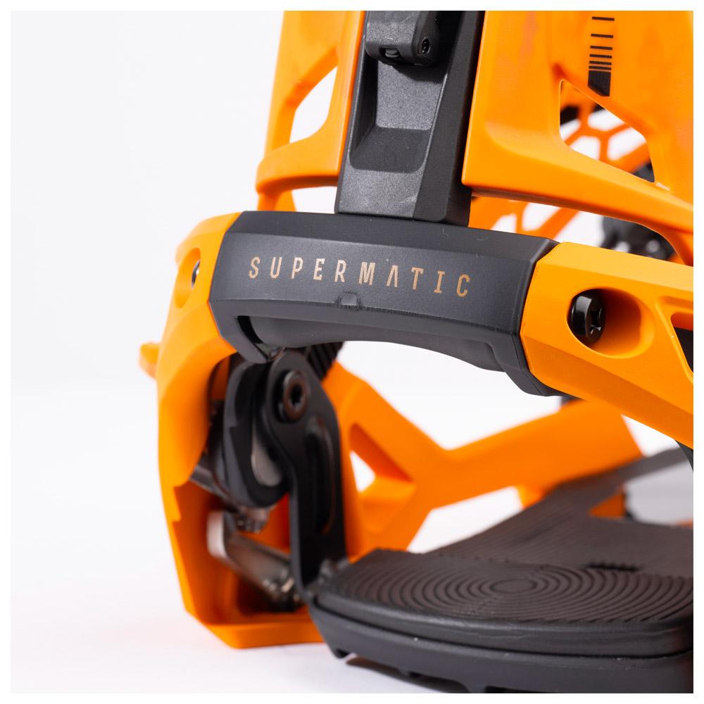 Nidecker Snowboard binding Supermatic Dune Orange - Winter
