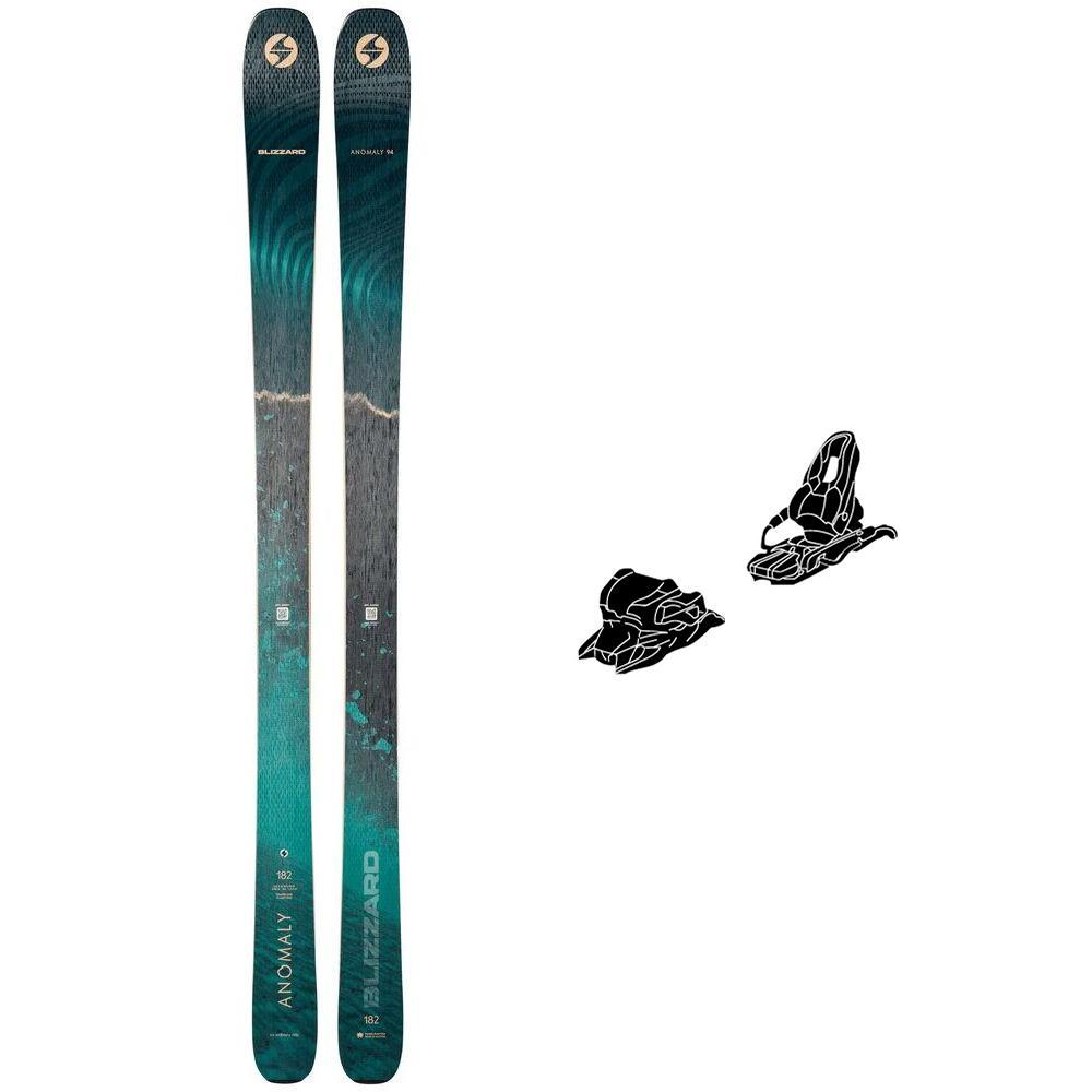 Blizzard - Pack Ski Anomaly 94 - 188 + 11.0 Tp 100mm Black Anthracite - Ski - Größe 188 - Schwarz - Glisshop.de
