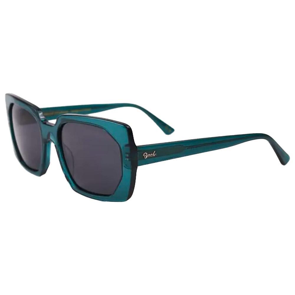 Binocle Eyewear - Petra Shiny Aqua Green Gradient Grey Polarized - Sunglasses