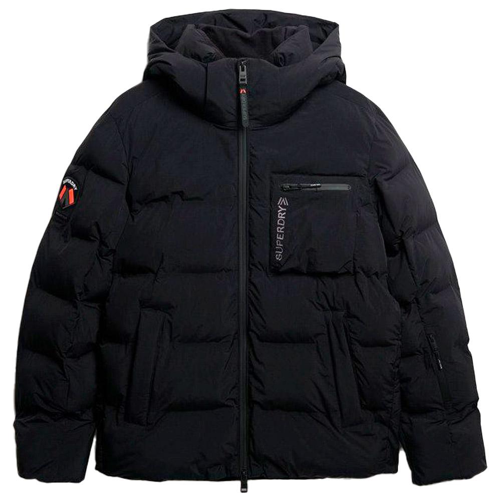 Superdry - Ski Sports Padded Jacket M's Black - L - Ski Jacket