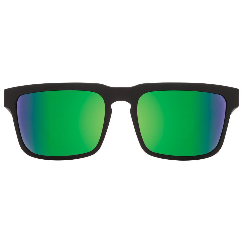 Spy Sunglasses Helm Matte Black Hy Bronze Polar Green Spectra Mirror Summer 2024 Glisshop
