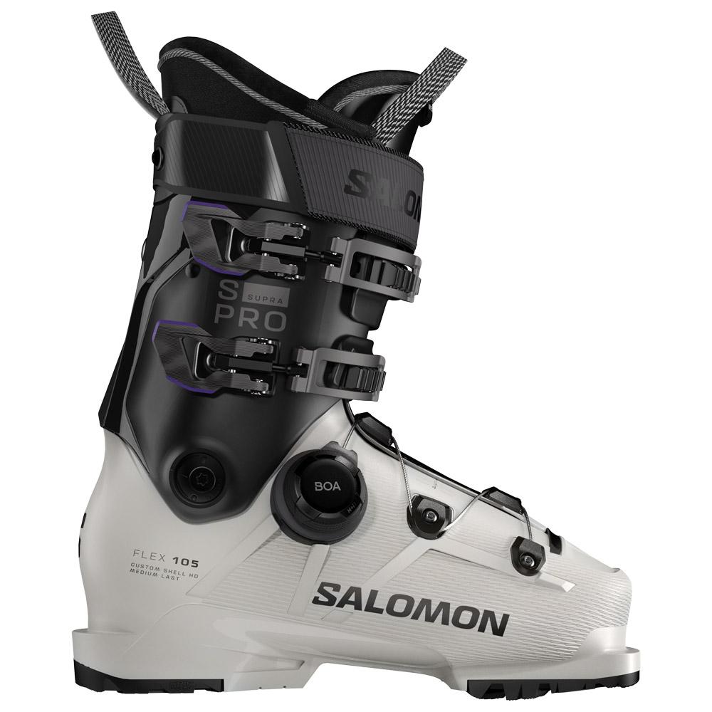 Salomon - S/Pro Supra Boa 105 W Gw Gray Aurora Black - 26-26.5 - Ski boots