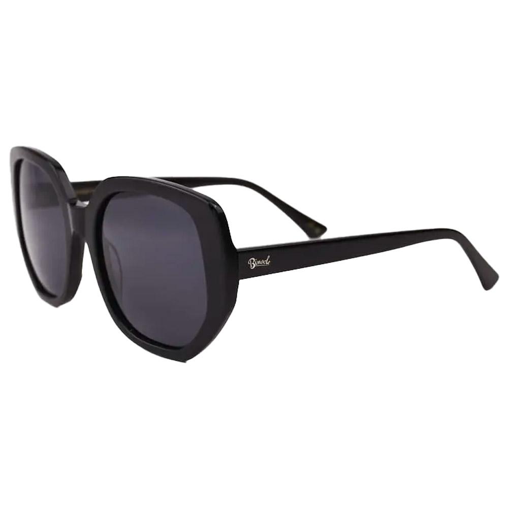 Binocle Eyewear - Capri Shiny Black Gradient Grey Polarized - Sunglasses