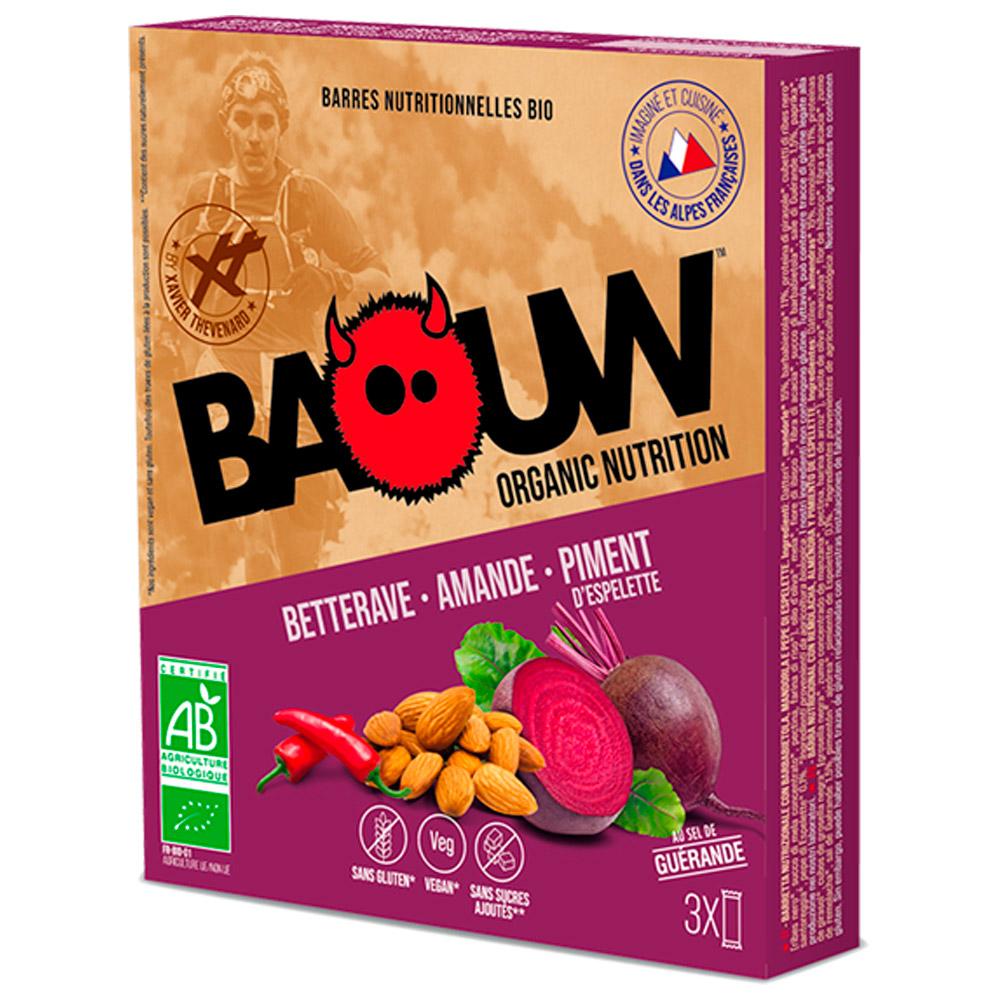Baouw Energiereep Bio 25 g. Betterave - Amand Piment - D'Espelette Profiel Baouw Energiereep Bio 25 g. Betterave - Amand Piment - D'Espelette Profiel