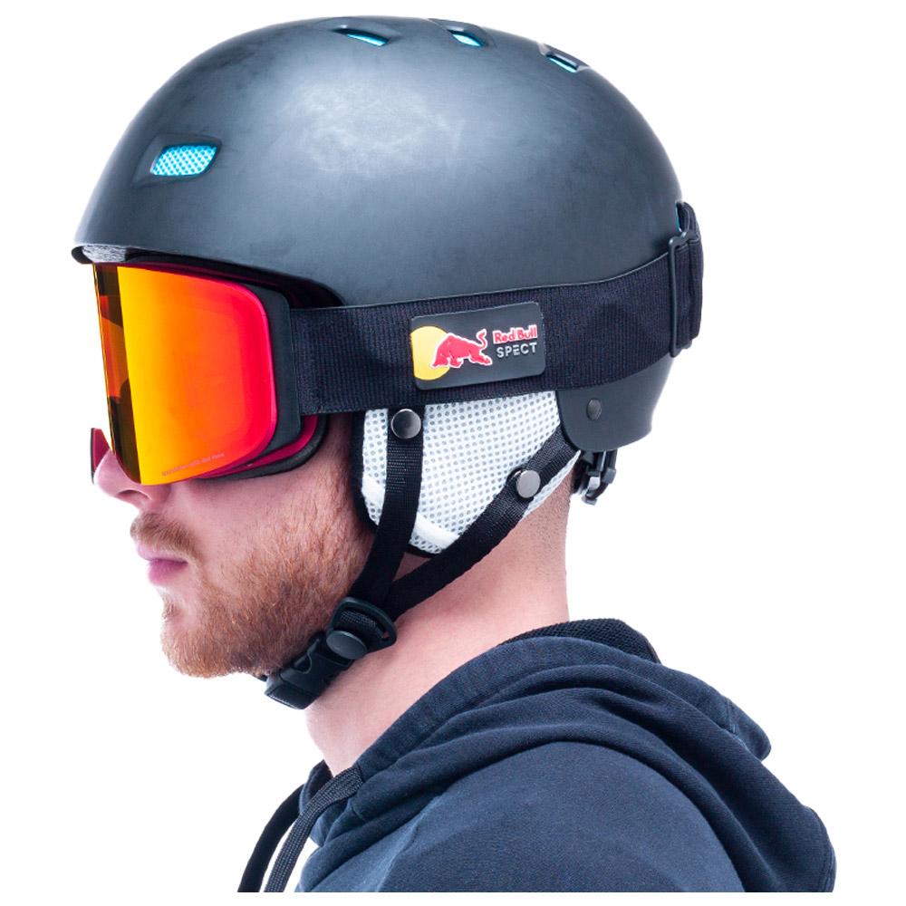Red Bull Spect Goggles Magnetron Slick Matt Black Red Orange Red Mirror -  Winter 2023 | Glisshop