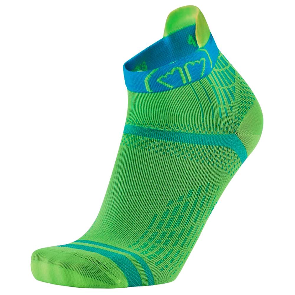 Sidas - Run Feel Ankle Jaune Turquoise - 40-41 - Socks