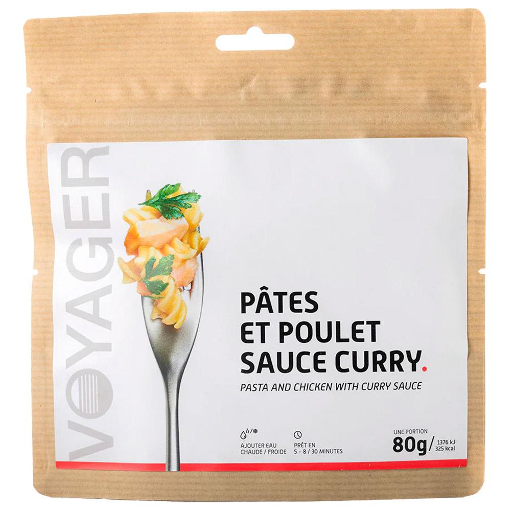 Voyager - Pâtes & Poulet Sauce Curry 80 g. - Freeze-dried meals