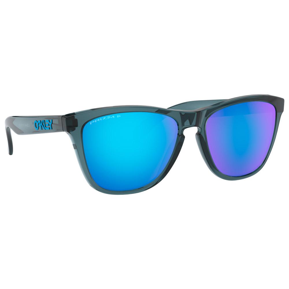 Zonnebrillen Oakley Frogskins Crystal Black Prizm Sapphire