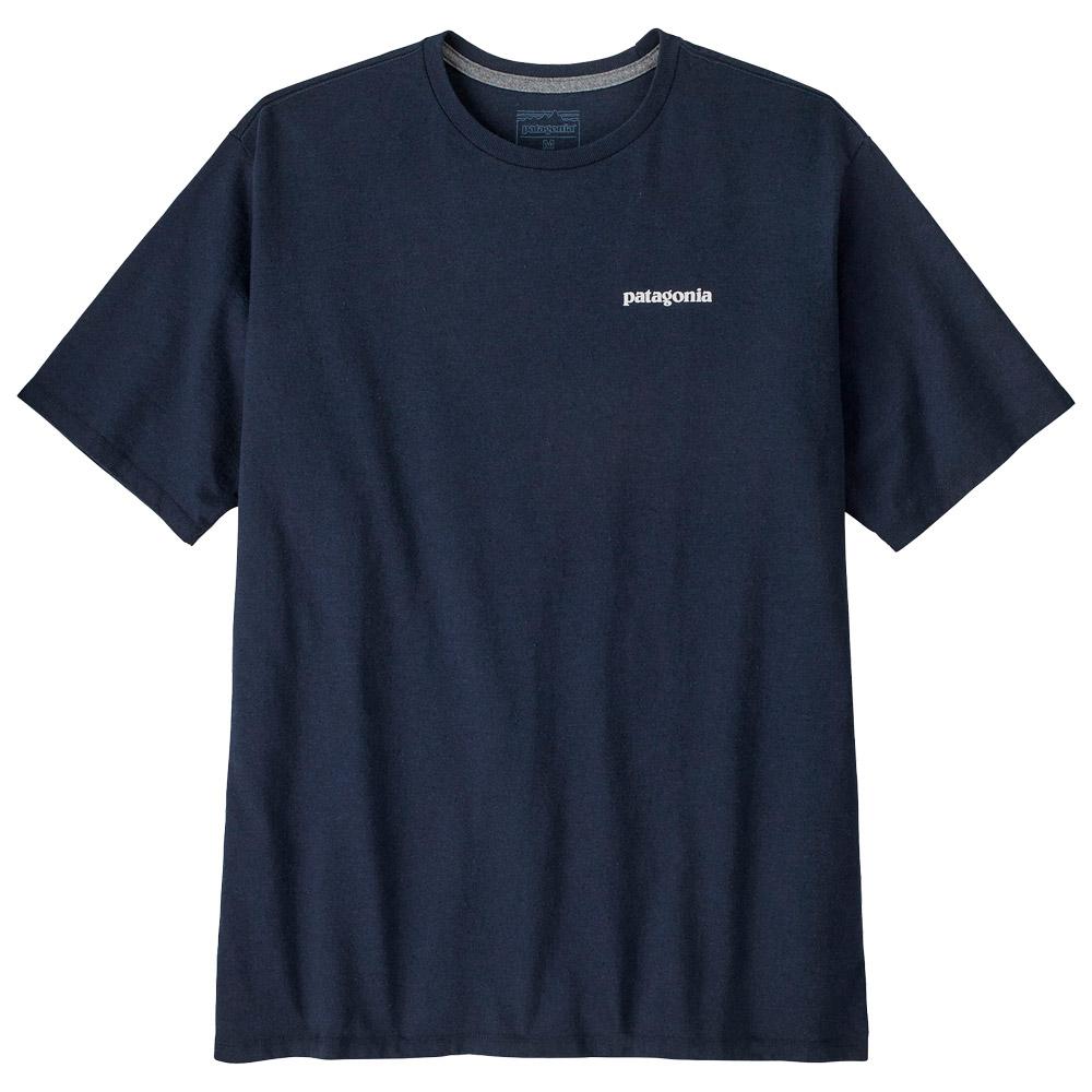 Patagonia - P-6 Logo Responsibili-Tee New Navy - S - Hiking tee-shirt