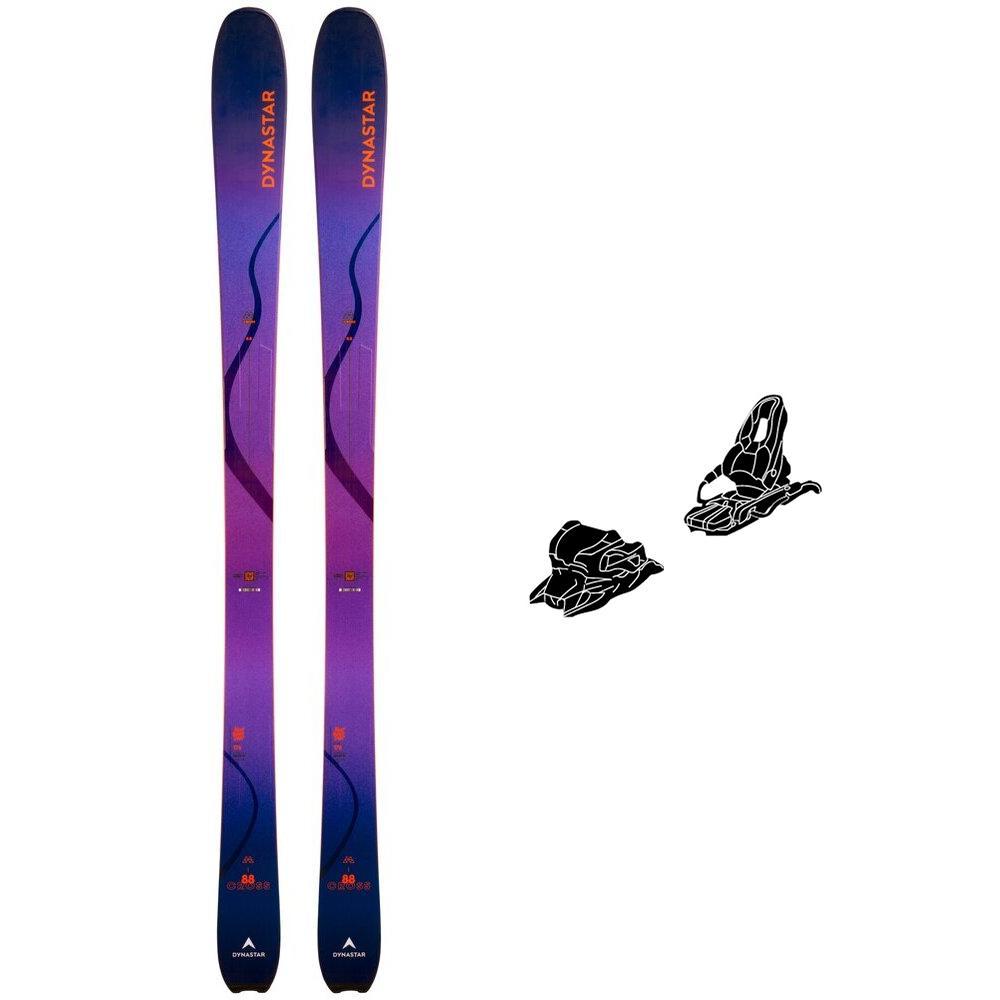 Dynastar - Pack Ski M-Cross 88 - 168 + Attack Lyt 11 Gw Br.95 Solid Black - Ski