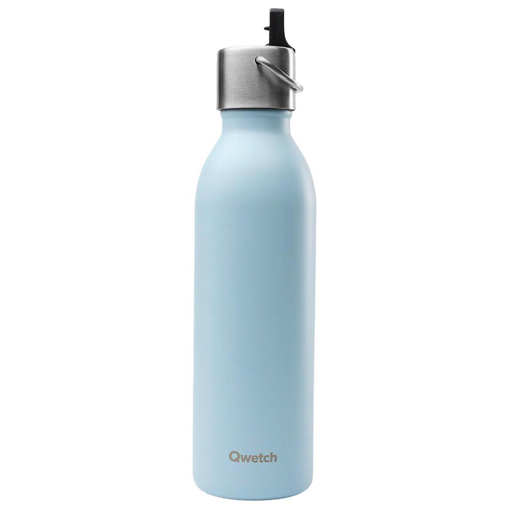 Qwetch - Active 600 ml (Bouchon Sport) Matt Pastel Bleu - Water Bottle