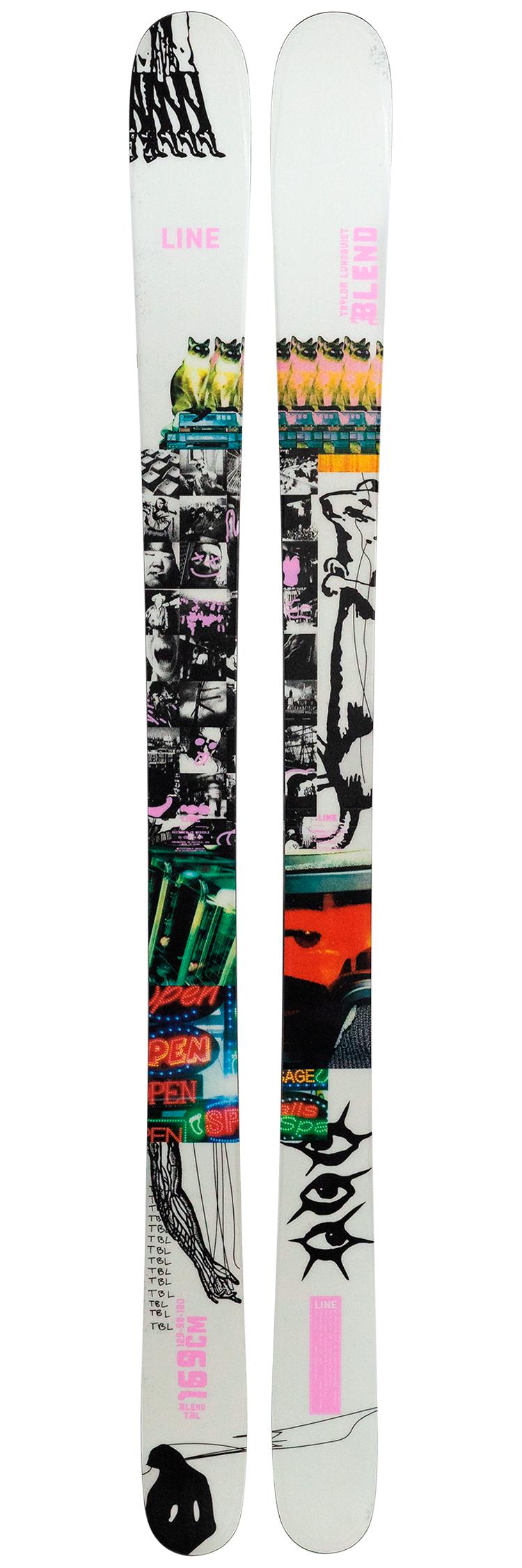Line - Pack Ski Blend (Tbl) - 180 + 11.0 Tp 100mm Black Anthracite - Ski