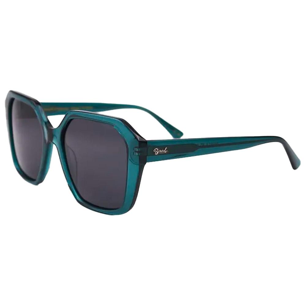 Binocle Eyewear - Sevilla Shiny Green Aqua Gradient Grey Polarized - Sunglasses