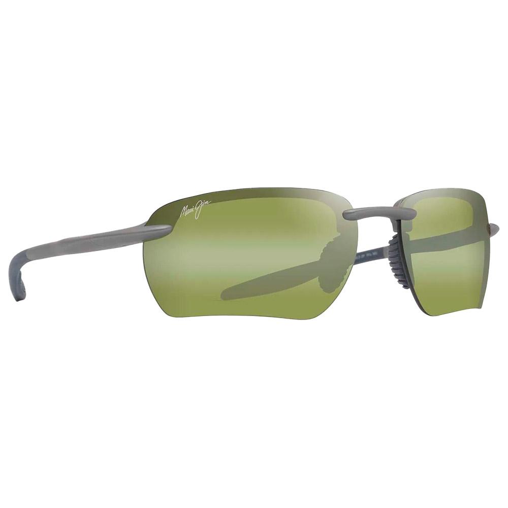Maui Jim - Hookipa Ultra G Metal Matte Grey Ht Green Photochromic MauiUltra - Sonnenbrille - Grün - Glisshop.de