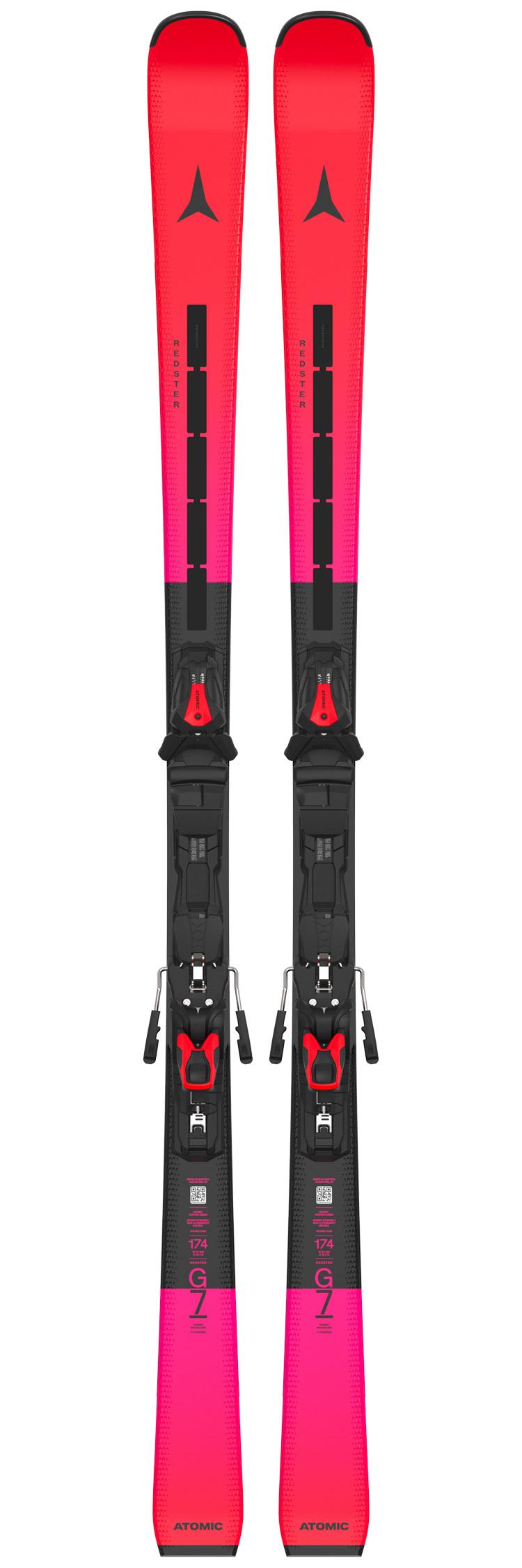 Atomic - Pack Ski Redster G7 Rvsk L Pt - 181 + E Mi 12 Gw Black Red F80 - Ski - Größe 181 - Schwarz - Herren - Glisshop.de