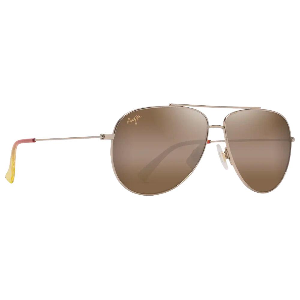 Maui Jim - Hauoli Doré Clair Brillant Orange Jaune Bronze Hcl MauiPure - Sunglasses