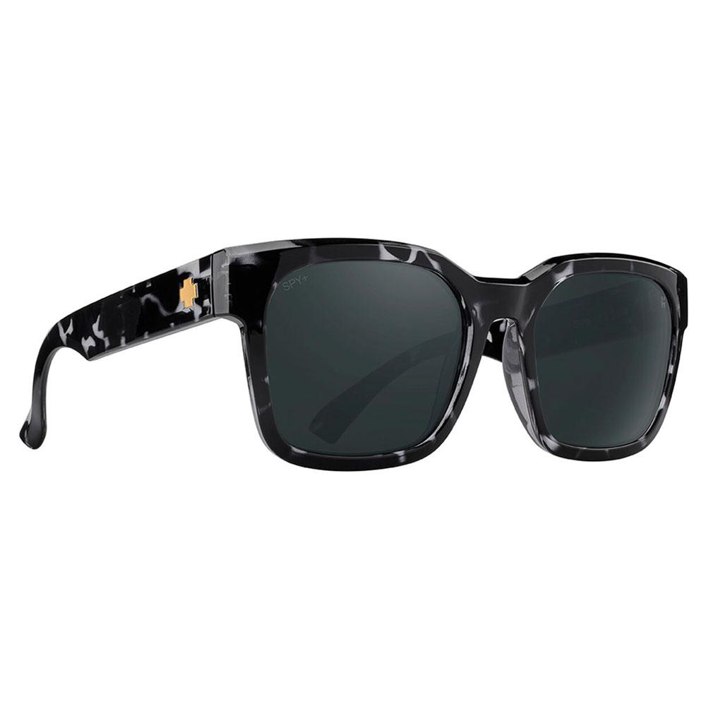 Spy - Dessa Black Marble Tort Happy Gray Green Black Mirror - Sunglasses
