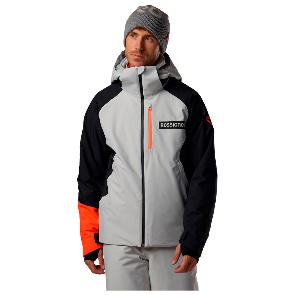 Rossignol - Hero Insulated Light Grey - S - Ski Jacket