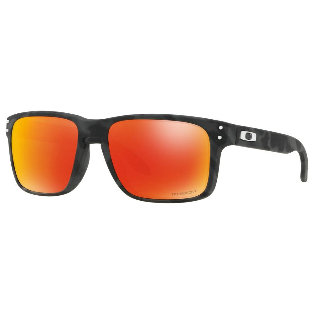 Oakley - Holbrook Black Camo Prizm Ruby - Sunglasses