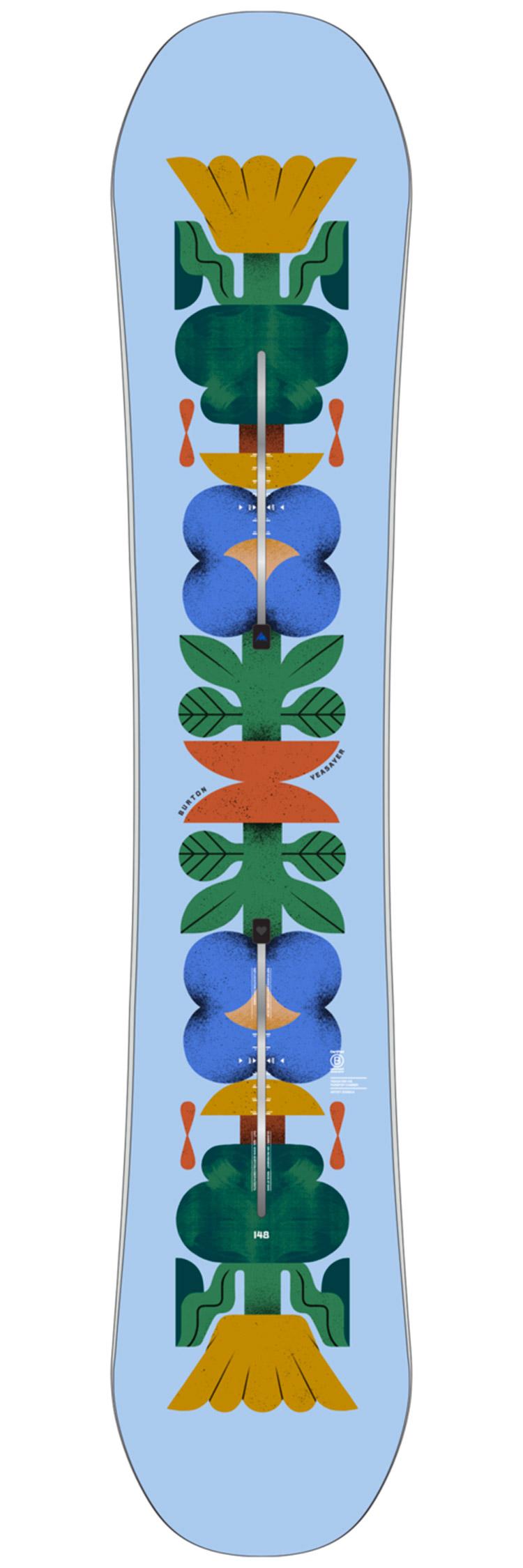 Burton - Pack Snowboard Yeasayer Flora - 152 + Rosa - Snowboard
