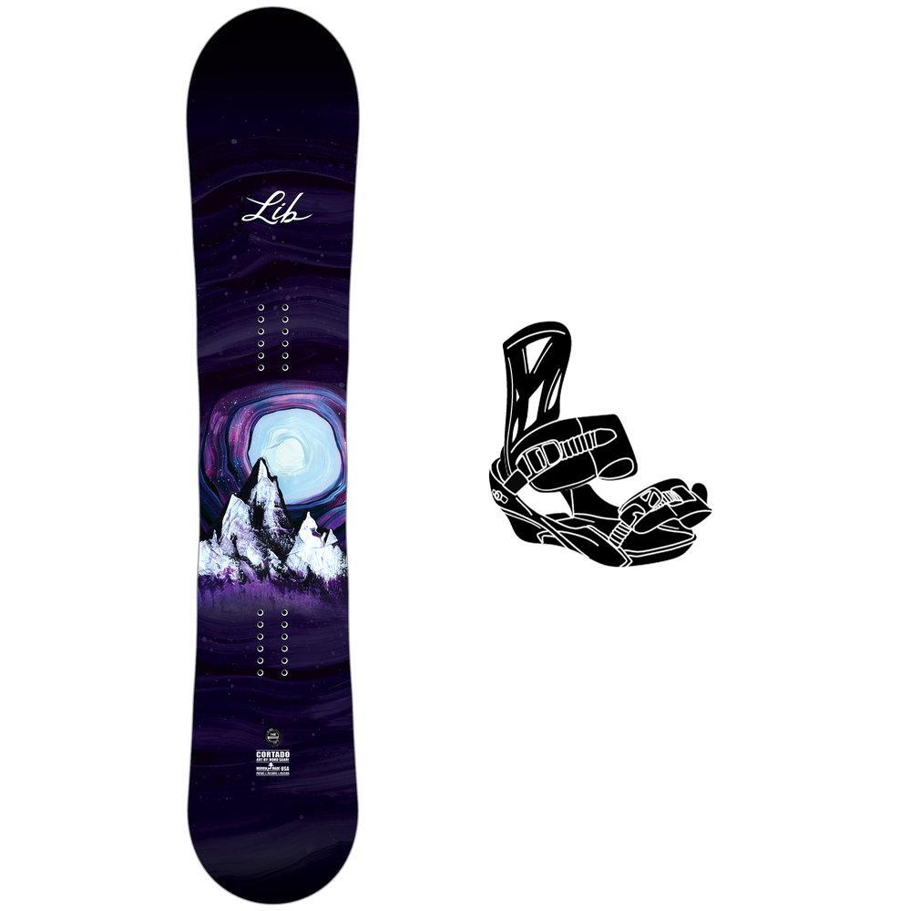 Lib Tech - Snowboard-Set Cortado + Bdg - Snowboard
