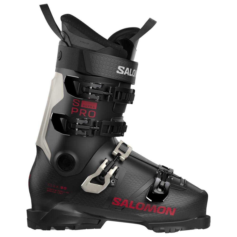 Salomon - S/Pro Supra 90 Black Gray Aurora Samba Met. - 28-28.5 - Skischuh