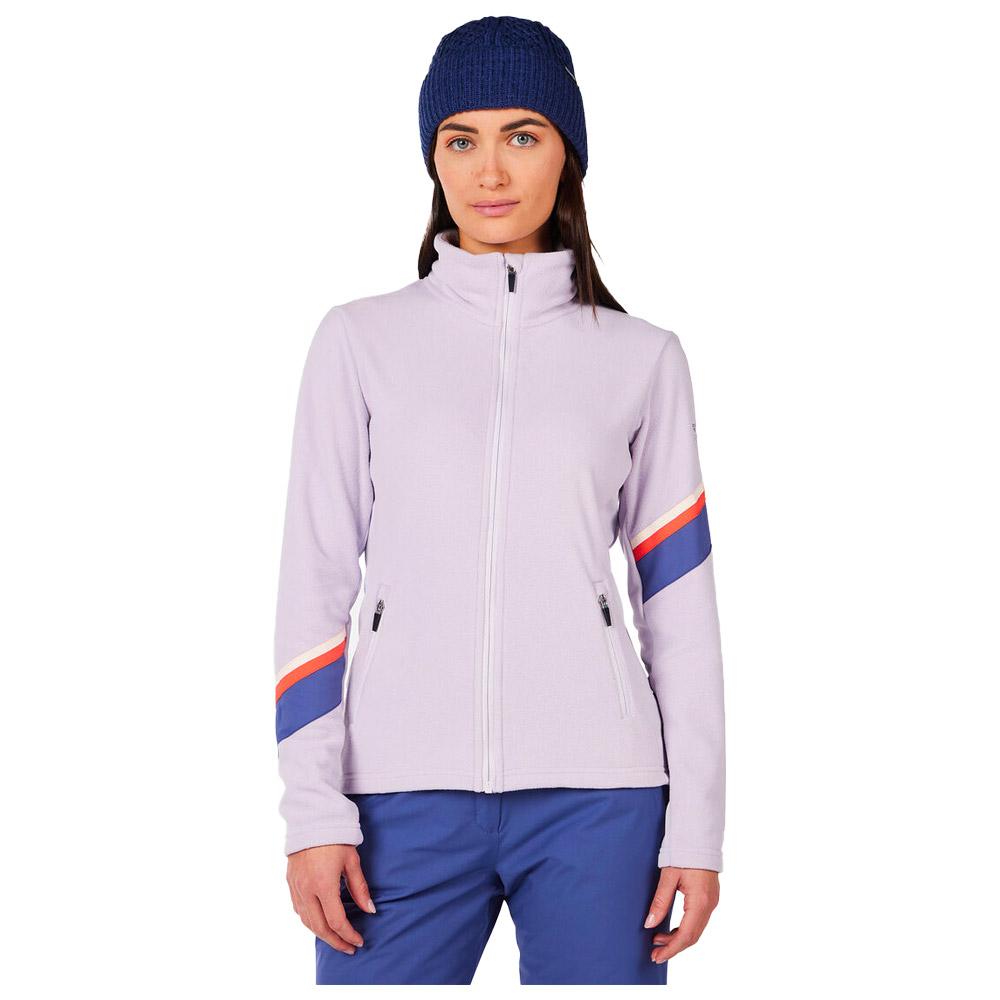 Rossignol - W's Strawpile Fleece Full Zip Galactic Lilac - XS - Fleece