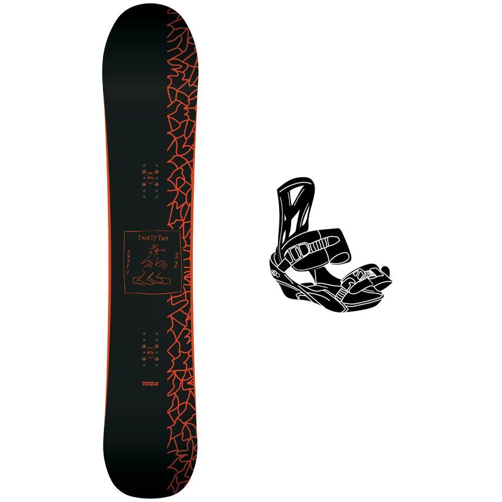 Thirtytwo - Snowboard set Snafu + bindings - Snowboard