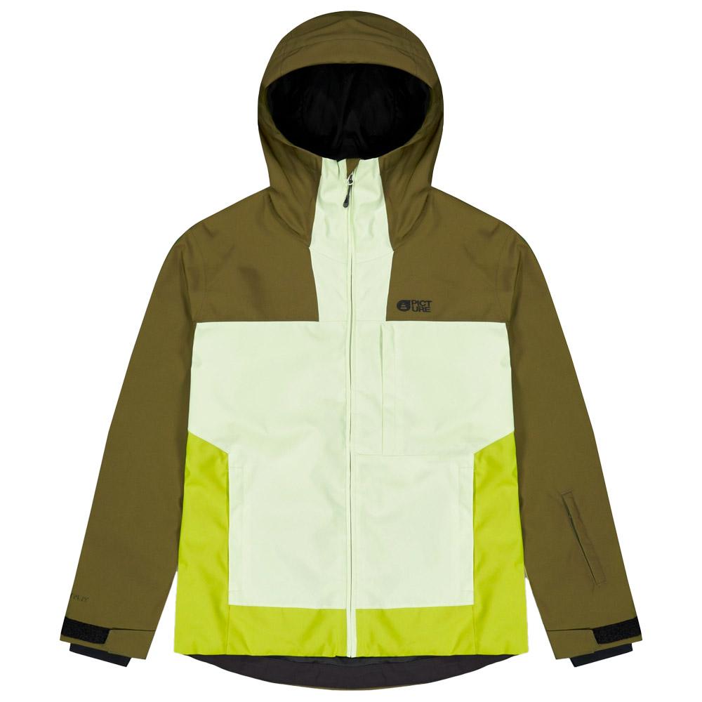 Picture - Seakrest Tobacco Tender Green - S - Ski Jacket