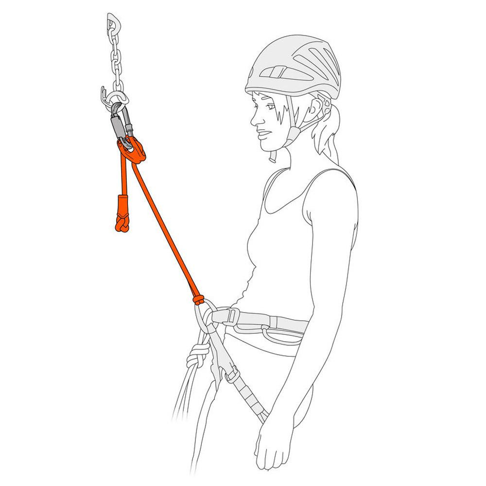 Petzl Climbing lanyard Connect Adjust Winter 2026 Glisshop