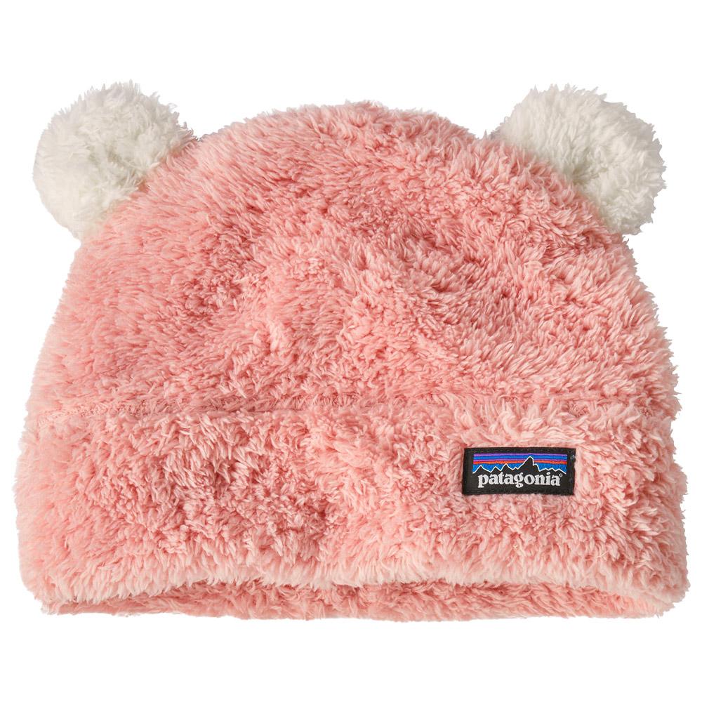 Patagonia - Baby Furry Friends Hat Mallow Pink - 6m - Mütze - Größe 6m - Rosa - Glisshop.de