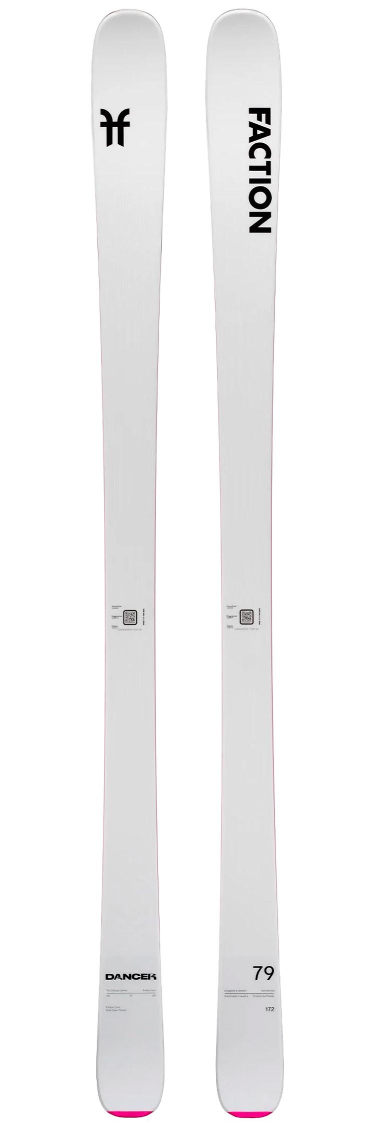 Faction - Ski-Set Dancer 79 White + Bdg - Ski