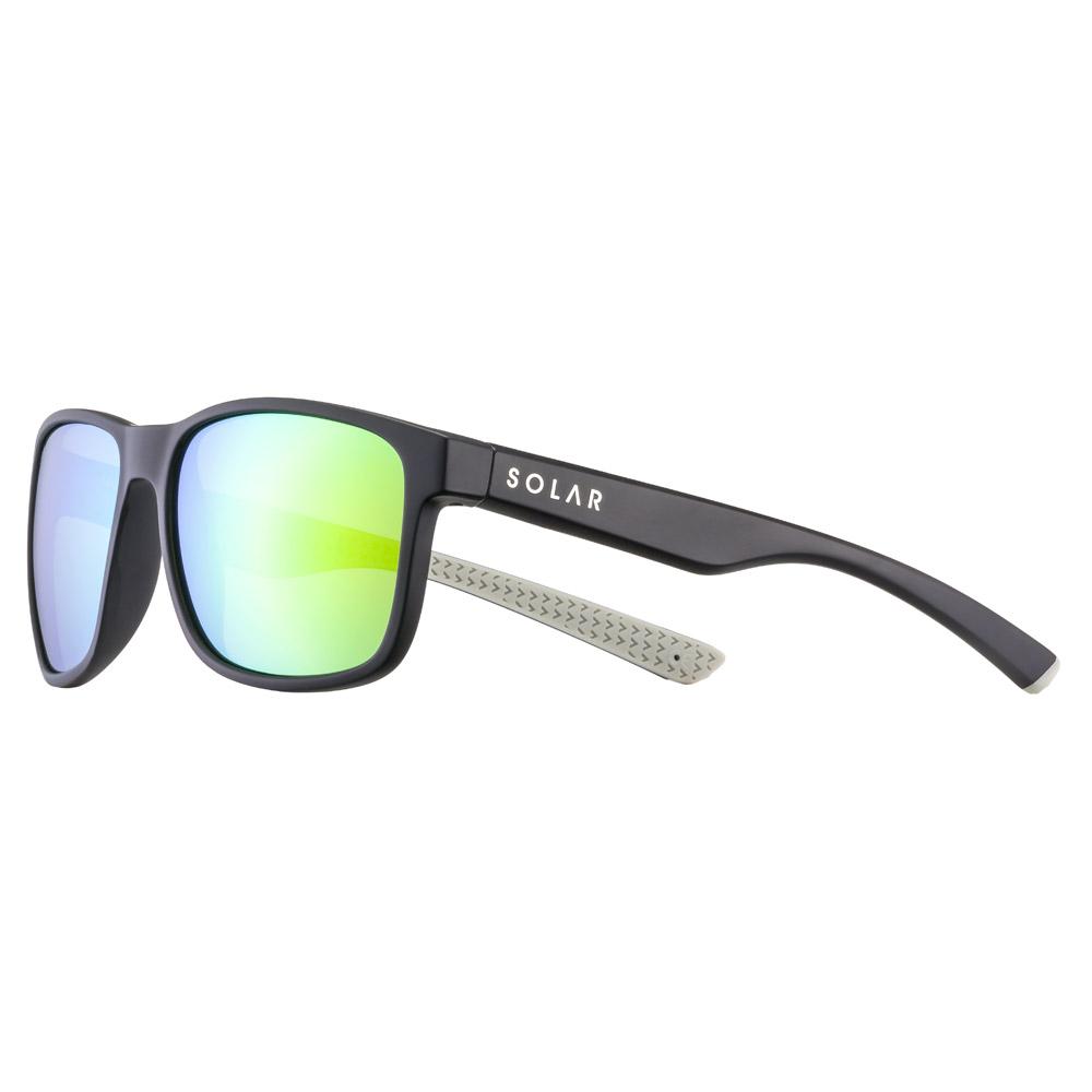 Solar Sunglasses Macadam Noir Mat Polarisant Flash Vert Summer 2021 Glisshop