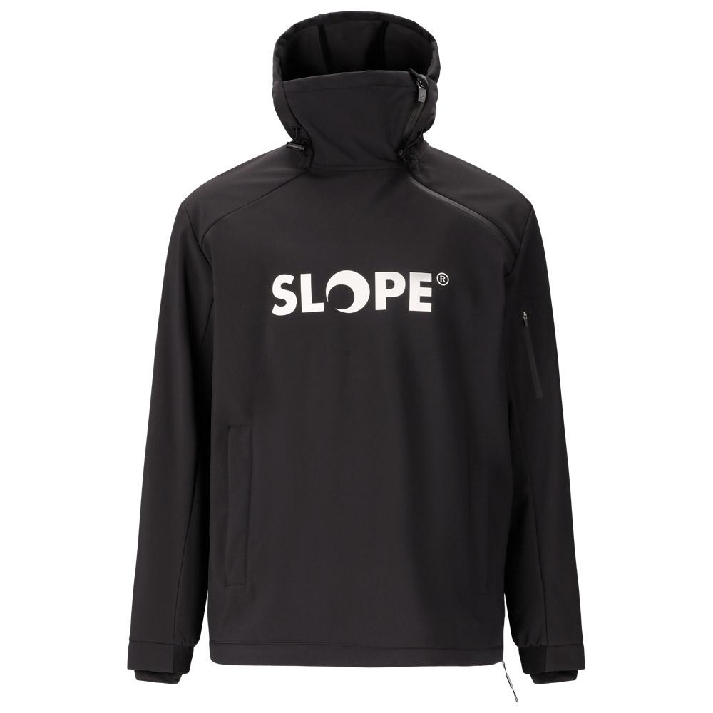 Slope - Fletcher M's Softshell Hoodie Black - M - Funktionsjacke