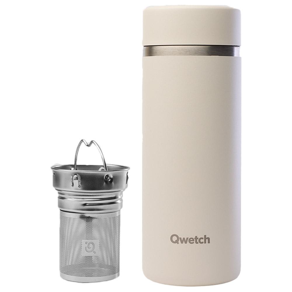 Qwetch - Théière Isotherme 400 ml Matt Sable - Mug
