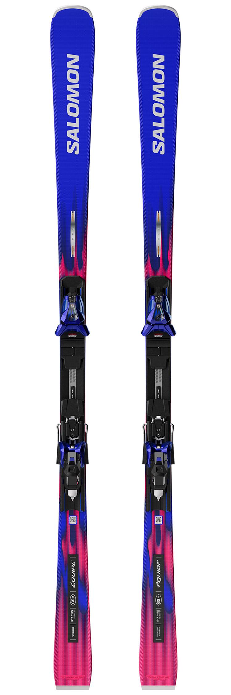 Salomon - Pack Ski Equipe Gs 12 - 180 + P I12 Gw Race Race Blue Black White - Ski