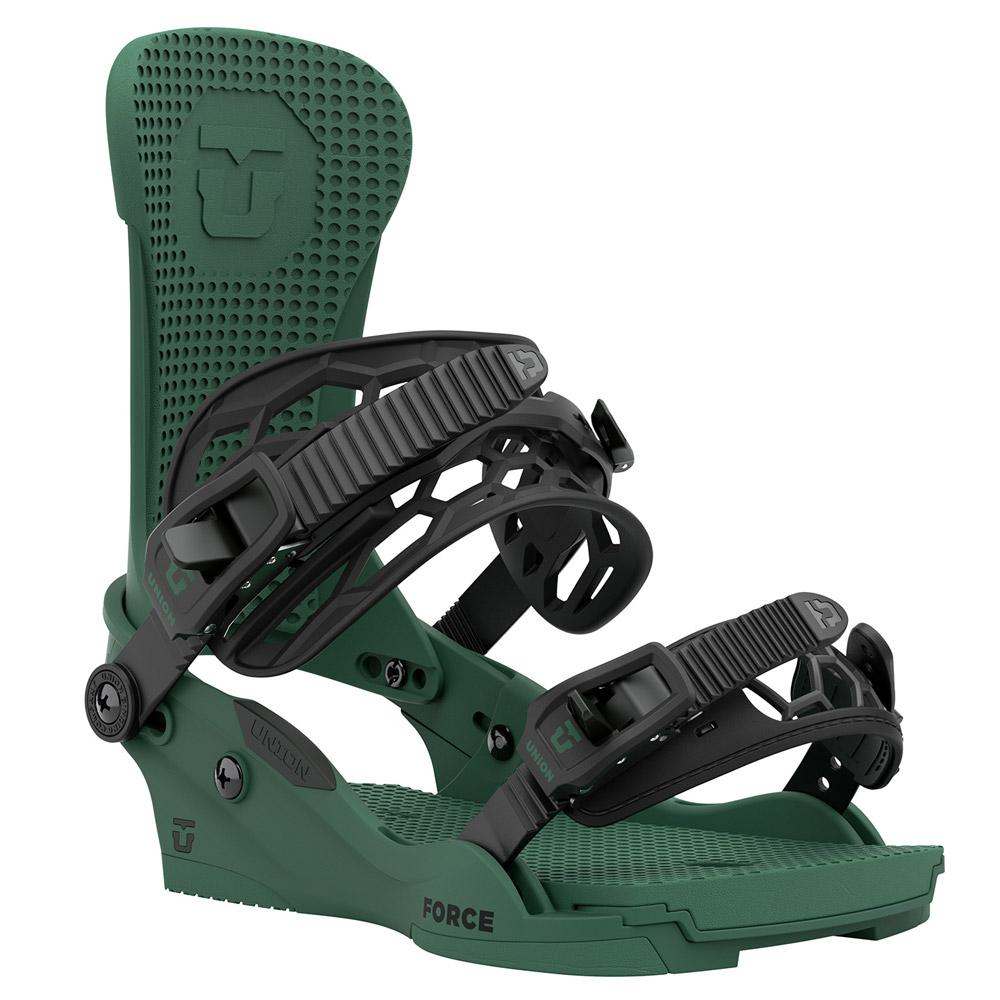 Union Snowboard binding Force Forrest Green - Winter 2021 | Glisshop