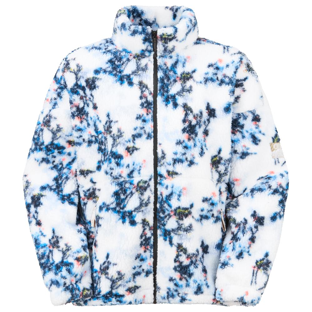 Picture - Gypsi Zip Schrubby Print - L - Fleece
