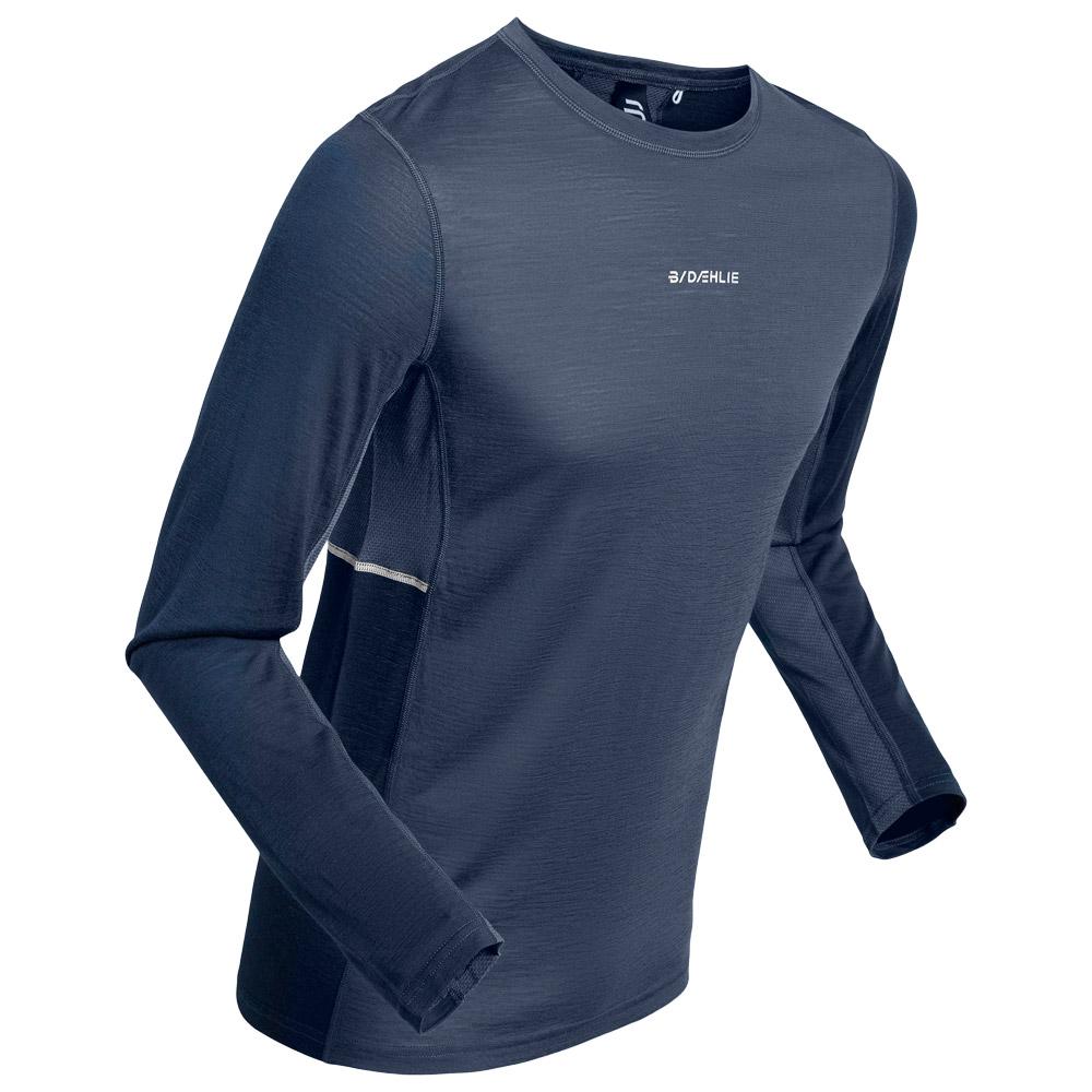 Bjorn Daehlie - Warm Wool Long Sleeve Dark Denim - S - Funktionsunterwäsche - Größe S - Dark Denim - Herren - Glisshop.de